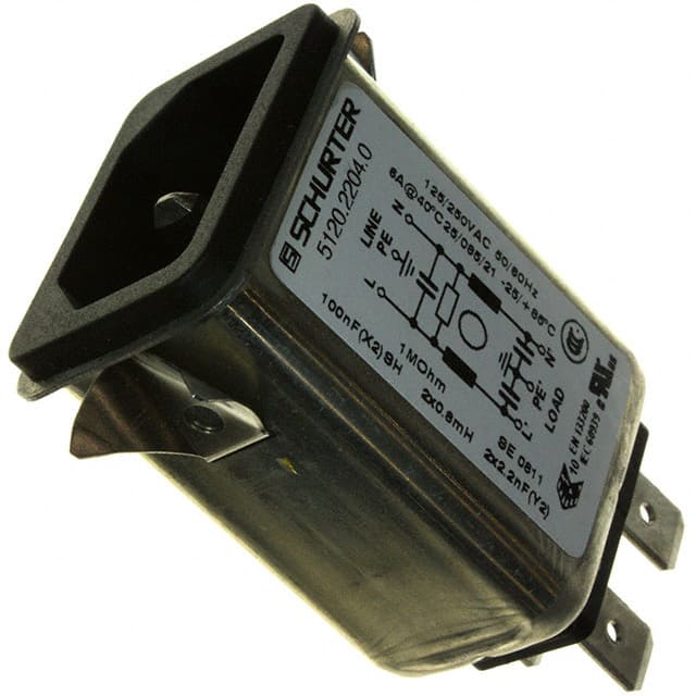 5120.2204.0 SCHURTER Inc.  Power Entry Modules (PEM)